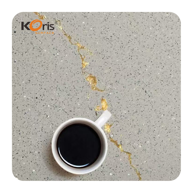 Modern Style Artificial Marble Panel 3680*760 Acrylic Solid Surface Marble Sheet for Worktops