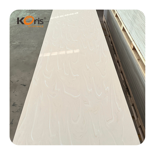 Acrylic Solid Surface Kitchen Countertop Vanity Top Advanced Modern Marble Stone for Wall