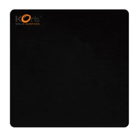 Thermoforming Solid Surface Black Artificial Stone Pure Acrylic Solid Surface Sheet 