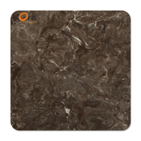 Koris China Manufacturer Resin Veining Acrylic Solid Surface Slabs Artificial Marble Pattern for Home Applications