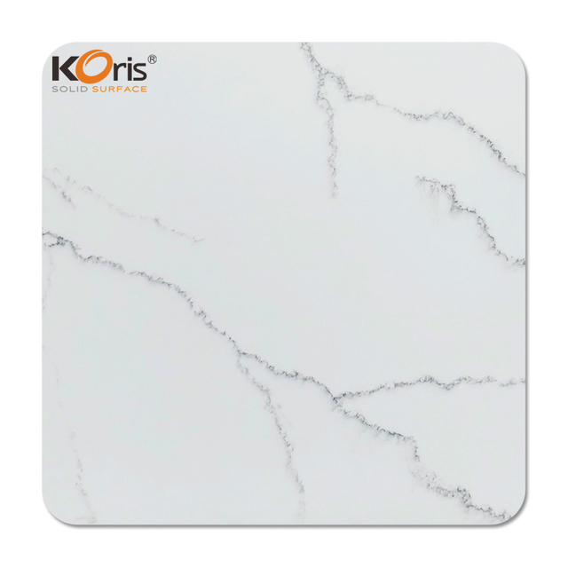 Acrylic Solid Surface White Marble for Home Decor Marble Sheet Kitchen Countertops Wall Decor