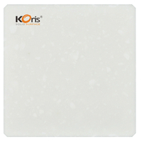 Dupont Solid Surface 1/4 Inch White Particles Acrylic Solid Surface Sheets for Shower Walls Panels