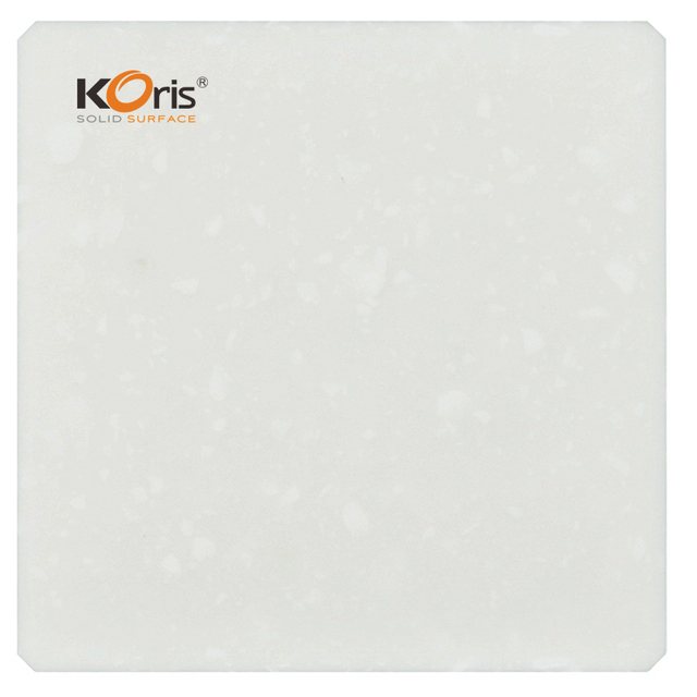 Dupont Solid Surface 1/4 Inch White Particles Acrylic Solid Surface Sheets for Shower Walls Panels