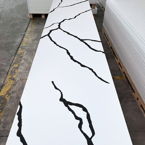 แผ่นพื้นผิวของแข็งสีดำแผ่นพื้นขนาดใหญ่สำหรับเคาน์เตอร์ครัว Corian