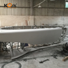 Pure White Bendable Solid Surface Sheet Acrylic Countertop Slabs for Reception Desk