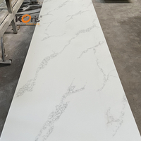 12mm Seamless White Acrylic Polymer Slabs Artificial Stone Countertop Solid Surface Sheet