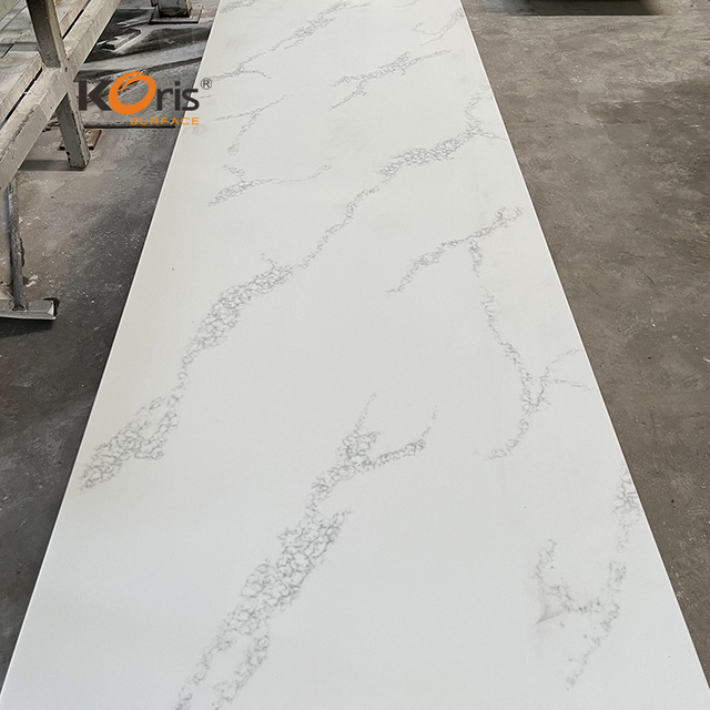 12mm Seamless White Acrylic Polymer Slabs Artificial Stone Countertop Solid Surface Sheet