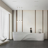Koris 12mm white color acrylic solid surface sheets for kitchen countertops