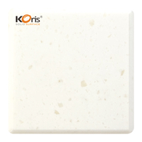 Hi-macs Solid Surface 12mm Thick White Acrylic Solid Surface Sheets for Kitchen Counter Top