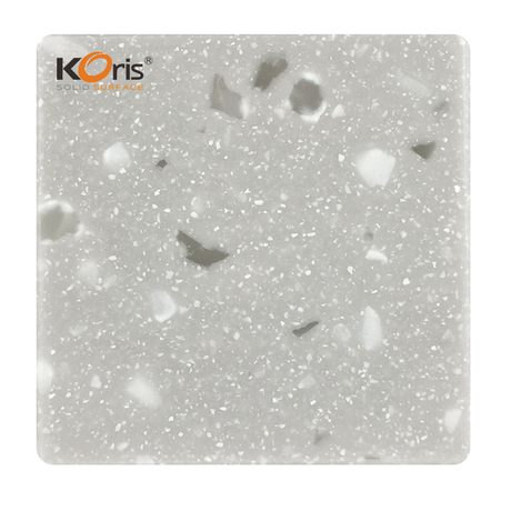 Cloud White Acrylic Solid Surface Material 1/4 Inch Thick for Bathroom Shower Wall Panels