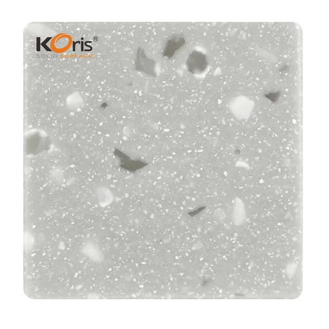 Cloud White Acrylic Solid Surface Material 1/4 Inch Thick for Bathroom Shower Wall Panels