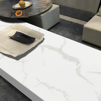 Koris Solid Surface Sheets 6-30mm Artificial Stone White Color Acrylic Solid Surface Marble for Worktops