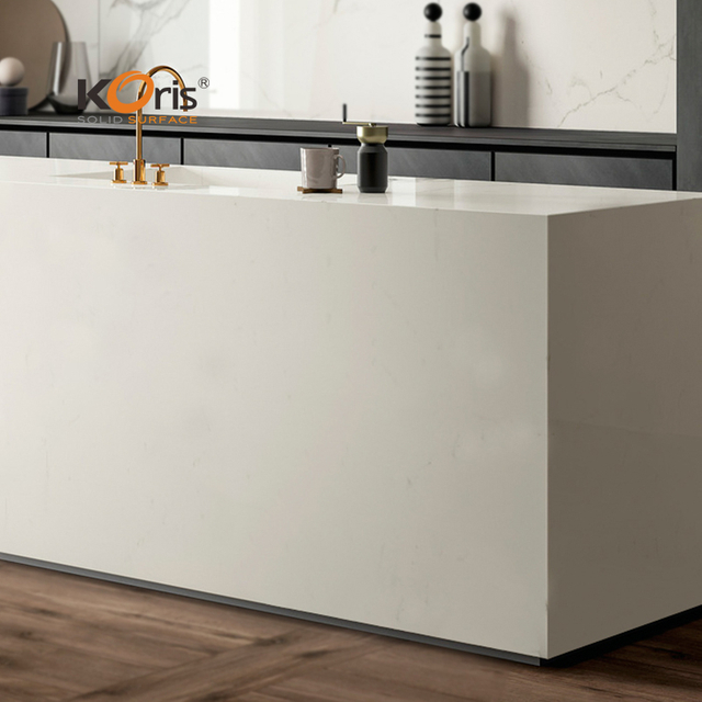 Hi Macs Pure Acrylic Solid Surface Slabs Korean LG 12mm Thick Solid Surface Countertops