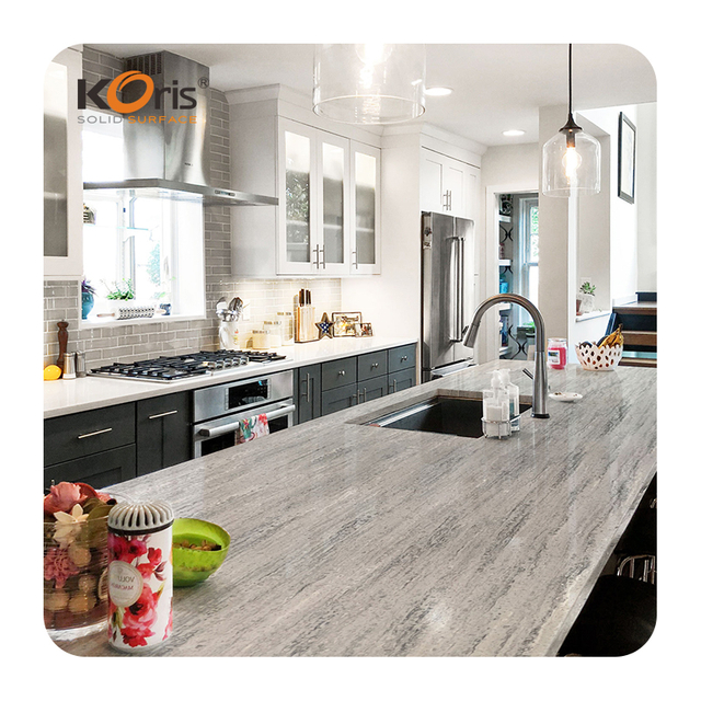 High Quality Indoor Marble Solid Surface Wall Panel Marble Sheet for Counter Top