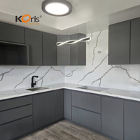 Koris Artificial Marble Solid Surface Modified Acrylic Solid Surface Sheet for Kitchen Countertops