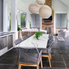White Color 12mm Thickness Solid Surface Countertops for Kitchen
