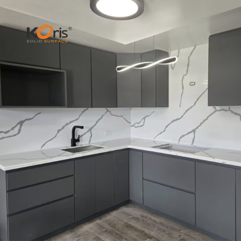 solid surface shower walls