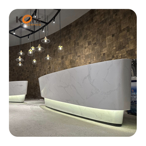 Solid Surface Solution Artificial Stone Calacatta White Marble 6mm Acrylic Solid Surface Sheet for Wall Panel