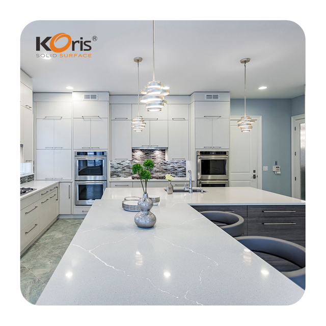 2025 Free Sample Modified Acrylic Solid Surface New Color 12mm White Acrylic Marble Artificial Stone for Seamless Top