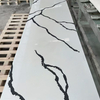 High Quality White Marble Acrylic Solid Surface Sheets Big Slabs for Kitchen Countertops