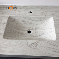 Thermoforming 100% Pure Acrylic Slabs for Solid Surface Vanity Top And Basin