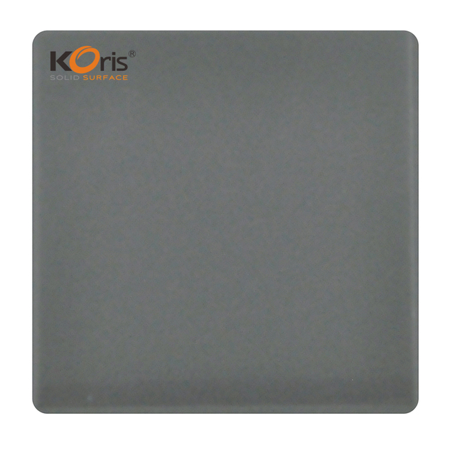 Grey Color Solid Surface 100% Pure Acrylic Solid Surface Artificial Stone Slabs