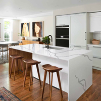 China Factory Marble Countertops Slabs Acrylic Solid Surface Sheets for Kitchen Counter Top
