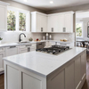 Koris 12mm white color acrylic solid surface sheets for kitchen countertops