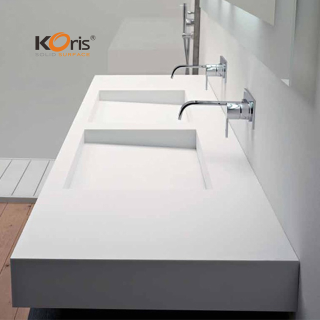 Koris 6mm 8mm 9mm 10mm 12mm 18mm 20mm Thickness 100% Pure And Modified Acrylic Solid Surface Sheets for Kitchen Surface