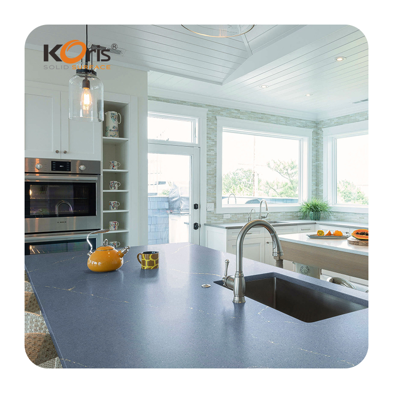 Solid surface kitchen countertops