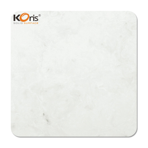 White Marble 12mm 18mm 20mm Big Slabs Acrylic Solid Surface Sheets 