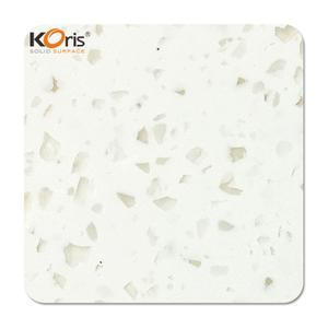 Koris Terrazzo Color Acrylic Solid Surface Sheet for Hotel