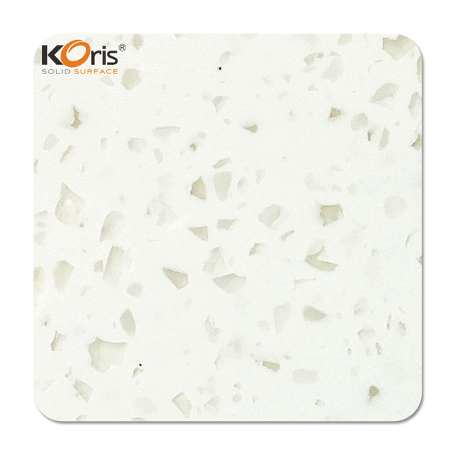 Koris Terrazzo Color Acrylic Solid Surface Sheet for Hotel