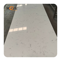 Factory Standard Acrylic Solid Surface White Marble Sheet Size 2440*760*12mm Artificial Stone Is Suitable for Kitchen Countertops