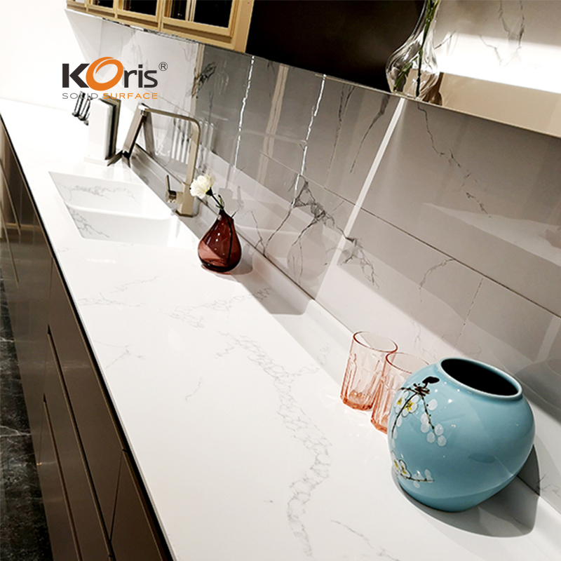 calacatta solid surface