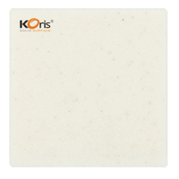 Artificial Stone Countertop Pure Acrylic Solid Surface Granex Particles Solid Surface Sheets for Shower Wall Panels