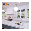New Marble White Koris Brand Artificial Stone Sheet Modified Acrylic Solid Surface for Kitchen Countertops