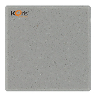 Sanded Grey Acrylic Solid Surface for Kitchen Countertops And Bathroom Vanity Countertops