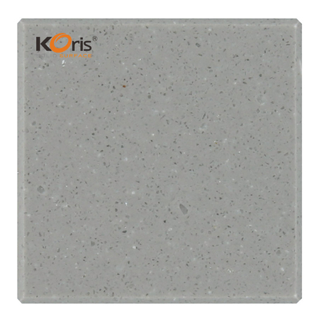 Sanded Grey Acrylic Solid Surface for Kitchen Countertops And Bathroom Vanity Countertops