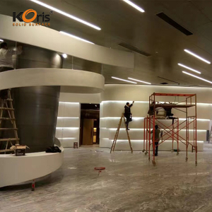Pure White Acrylic Solid Surface Thermoforming Solid Surface