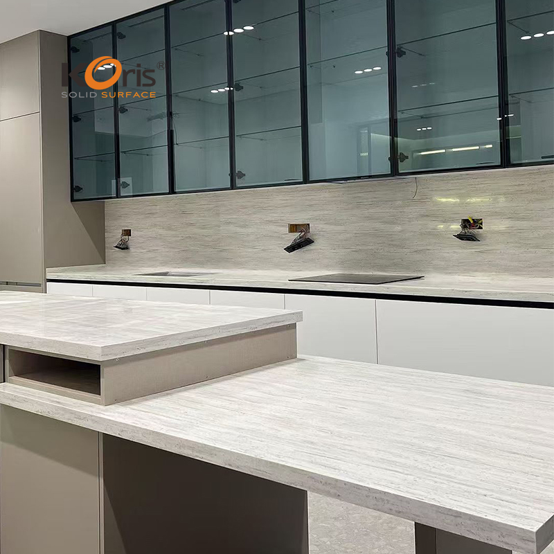 solid surface shower walls
